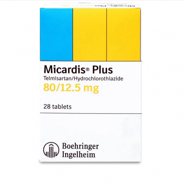 Micardis Plus 80/12,5 Mg 28 Tablets Boehringer Ingelheim