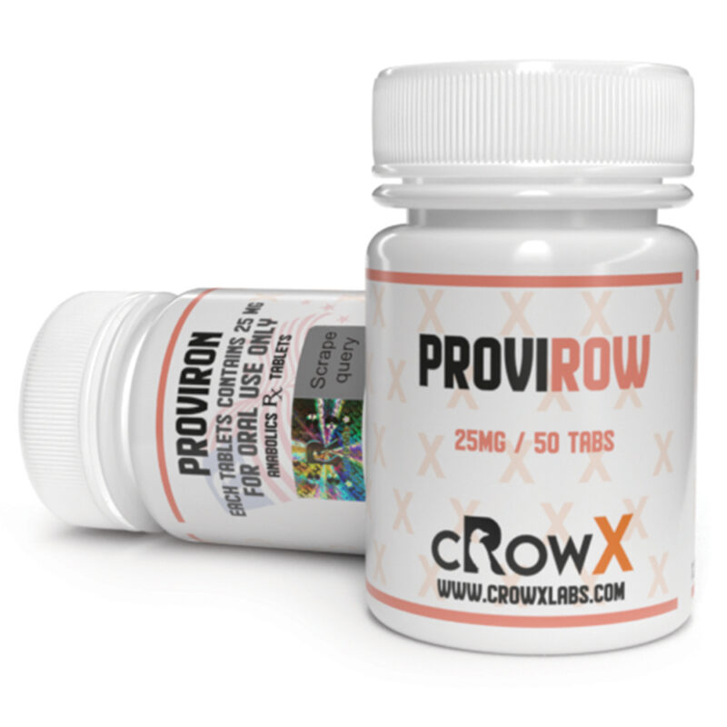 Provirow 25 Mg 50 Tablets Crowx Labs USA