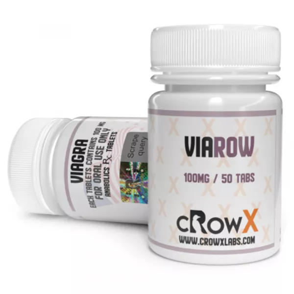 Viarow 50 Mg 100 Tablets Crowx Labs USA