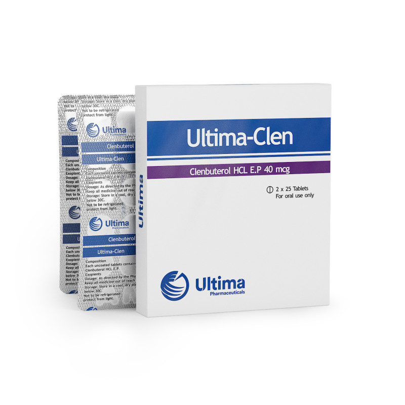 Ultima-Clen 40 Mcg 50 Tablets Ultima Pharma