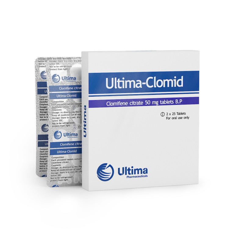 Ultima-Clomid 50 Mg 50 Tablets Ultima Pharma