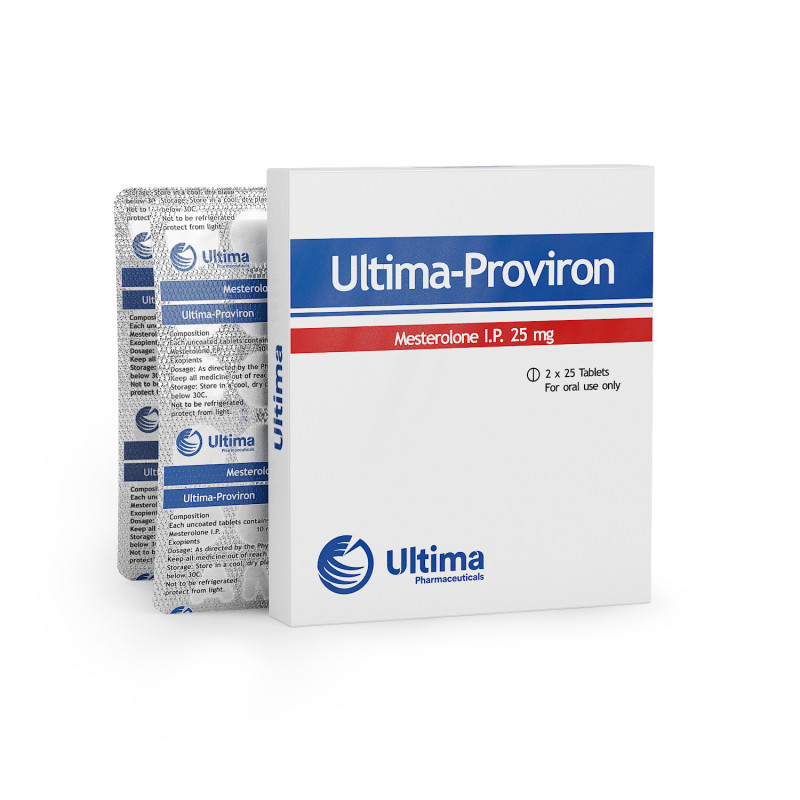 Ultima-Proviron 25 Mg 50 Tablets Ultima Pharma INT